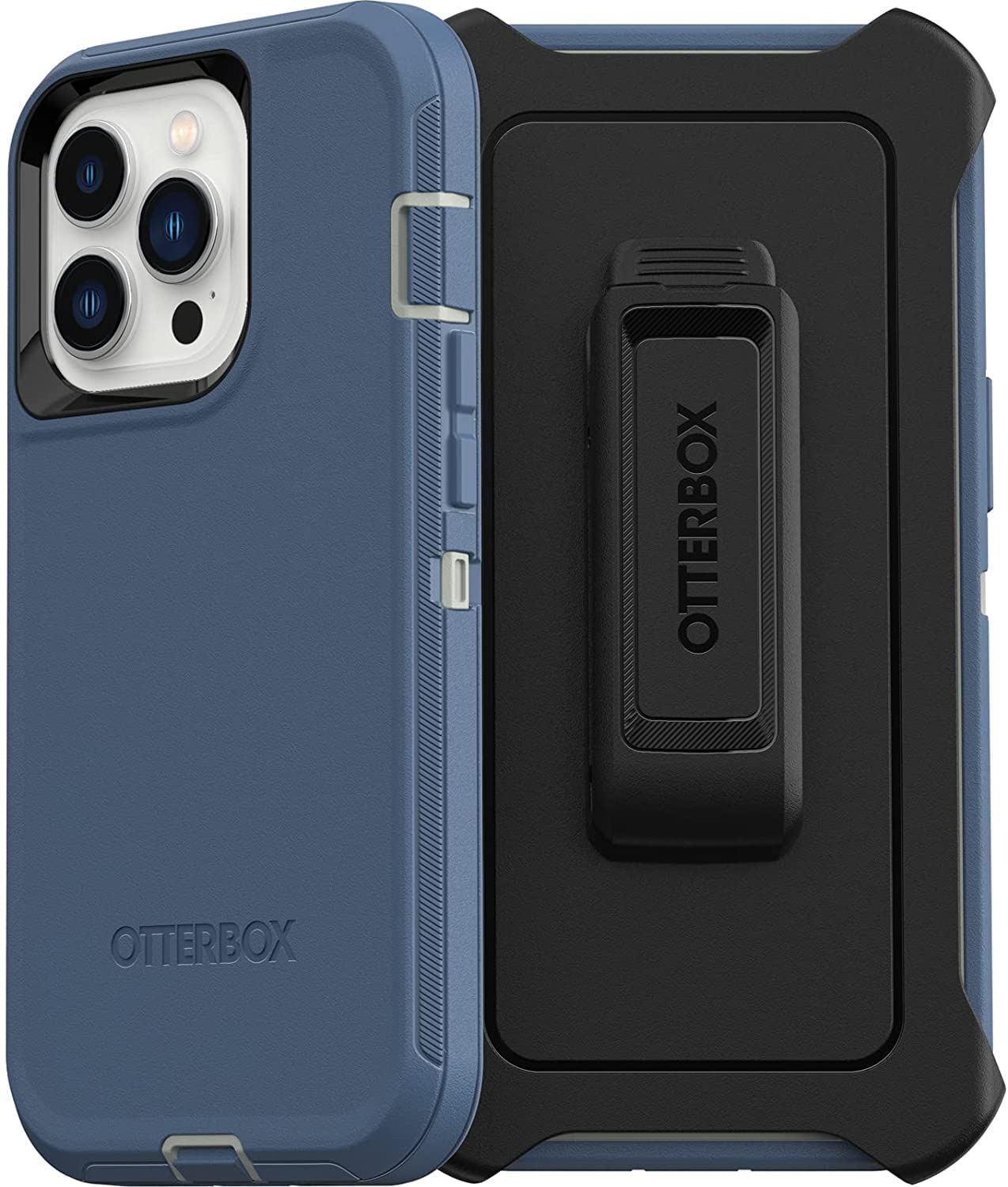 OtterBox DEFENDER SERIES Case & Holster for Apple iPhone 13 Pro - Fort Blue (New)