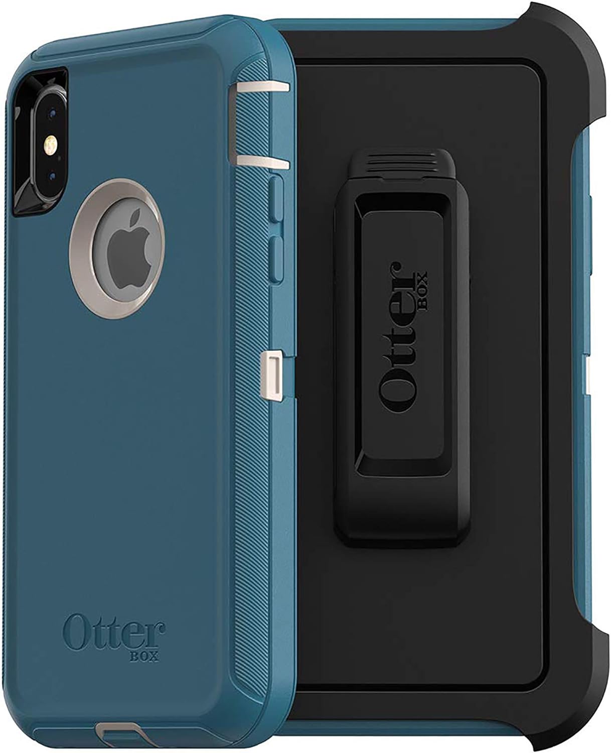OtterBox DEFENDER SERIES Case & Holster for Apple iPhone XS Max - Big Sur (Certified Refurbished)