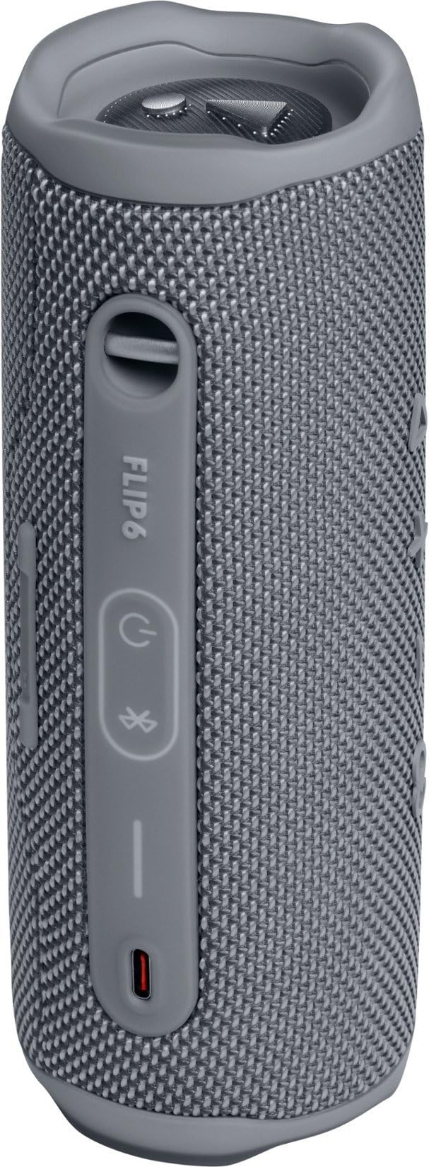 JBL FLIP 6 Portable Wireless Bluetooth Speaker IP67 Waterproof - GG - Gray (Pre-Owned)