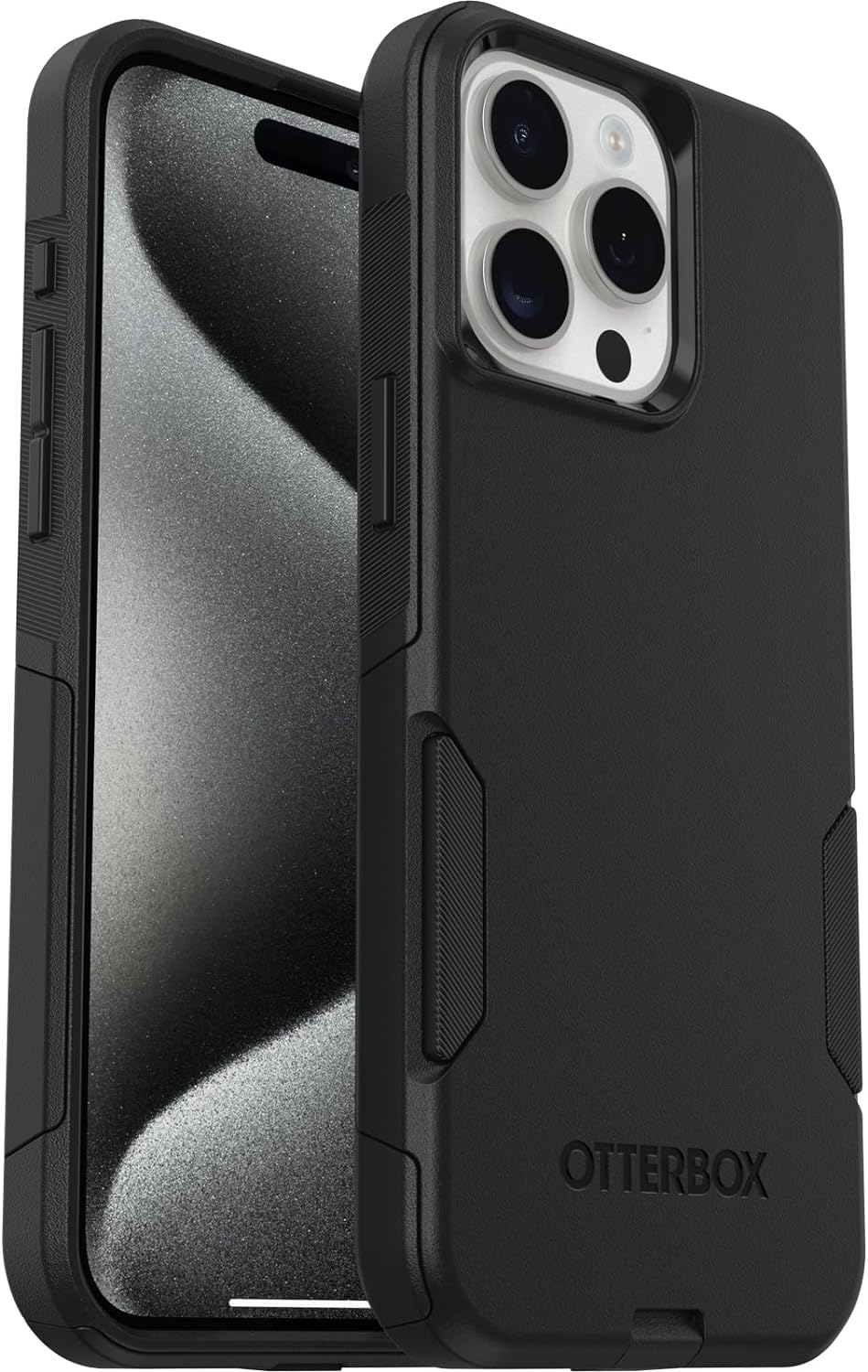 OtterBox COMMUTER SERIES case for iPhone 15 Pro Max - Black (77-93469) (Certified Refurbished)