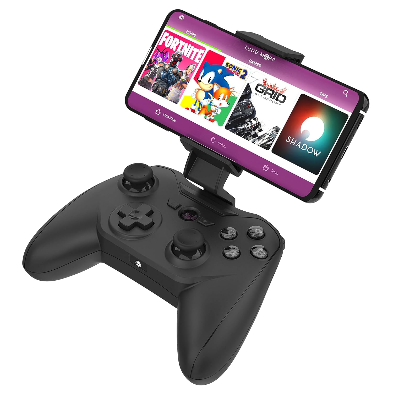 Rotor Riot Mobile Gamepad Wired Controller for Android - Black (New)