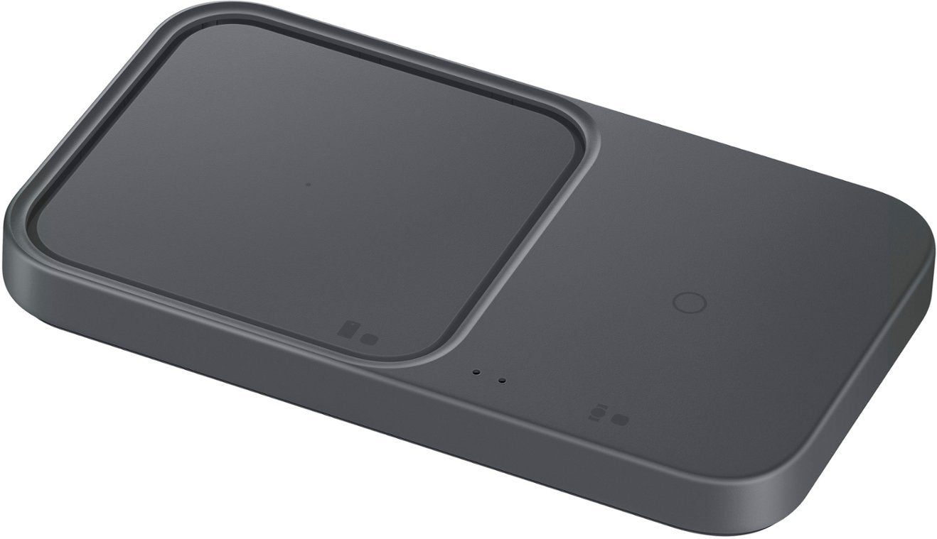 Samsung Wireless Charger Dual Fast Charge Pad 15W (2022) - Black (New)