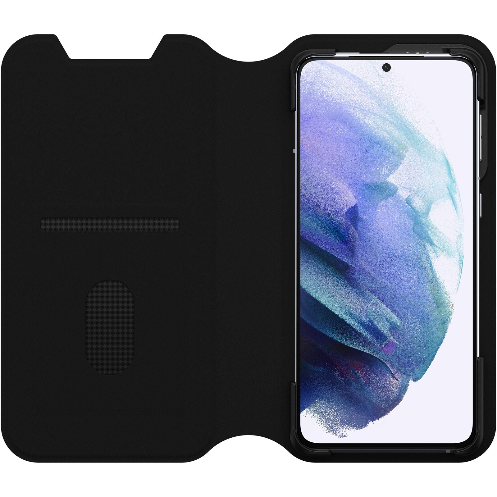 OtterBox STRADA SERIES VIA Folio Case for Galaxy S21+ 5G - Black Night (New)