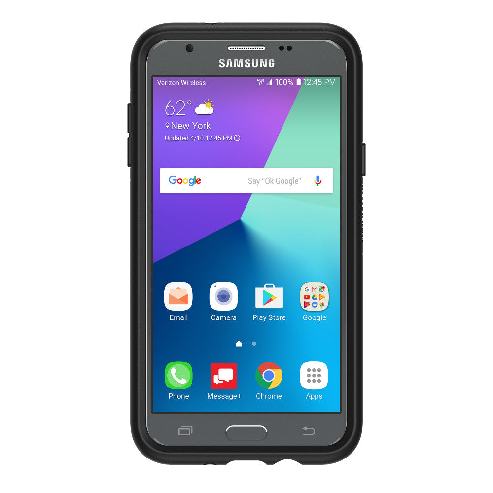 OtterBox SYMMETRY SERIES case for Samsung Galaxy J7 - Black (77-55403) (Certified Refurbished)