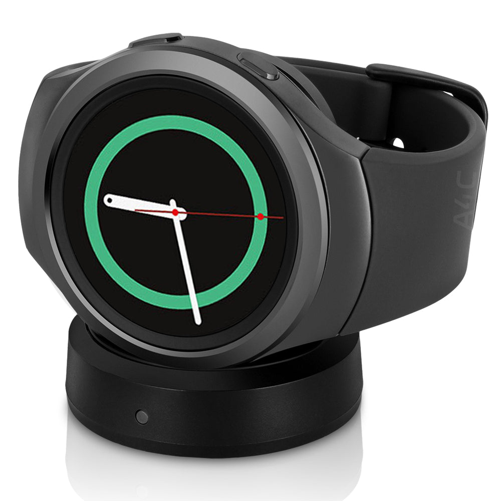 Samsung Gear S2 Smartwatch, Verizon 3G w/ Dark Gray Case & Urethane Band (Refurbished)