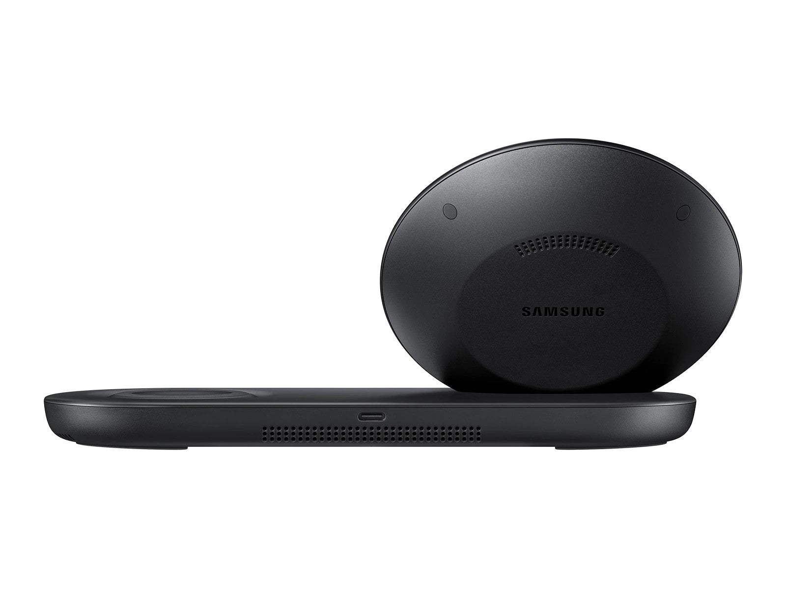 Samsung Wireless Charger DUO Fast Charge Stand & Pad - Black (Pre-Owned)