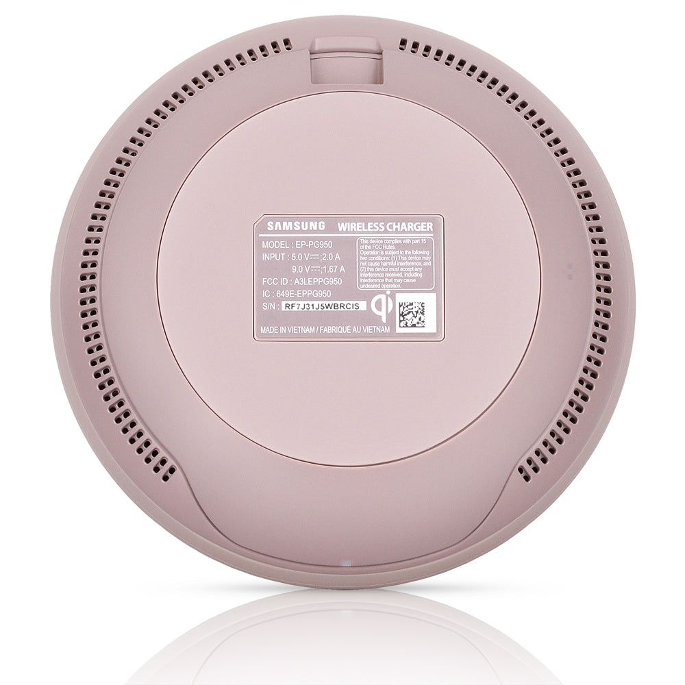 Samsung EP-PG950 Wireless Charging Convertible Pad & Stand - Tan (Certified Refurbished)