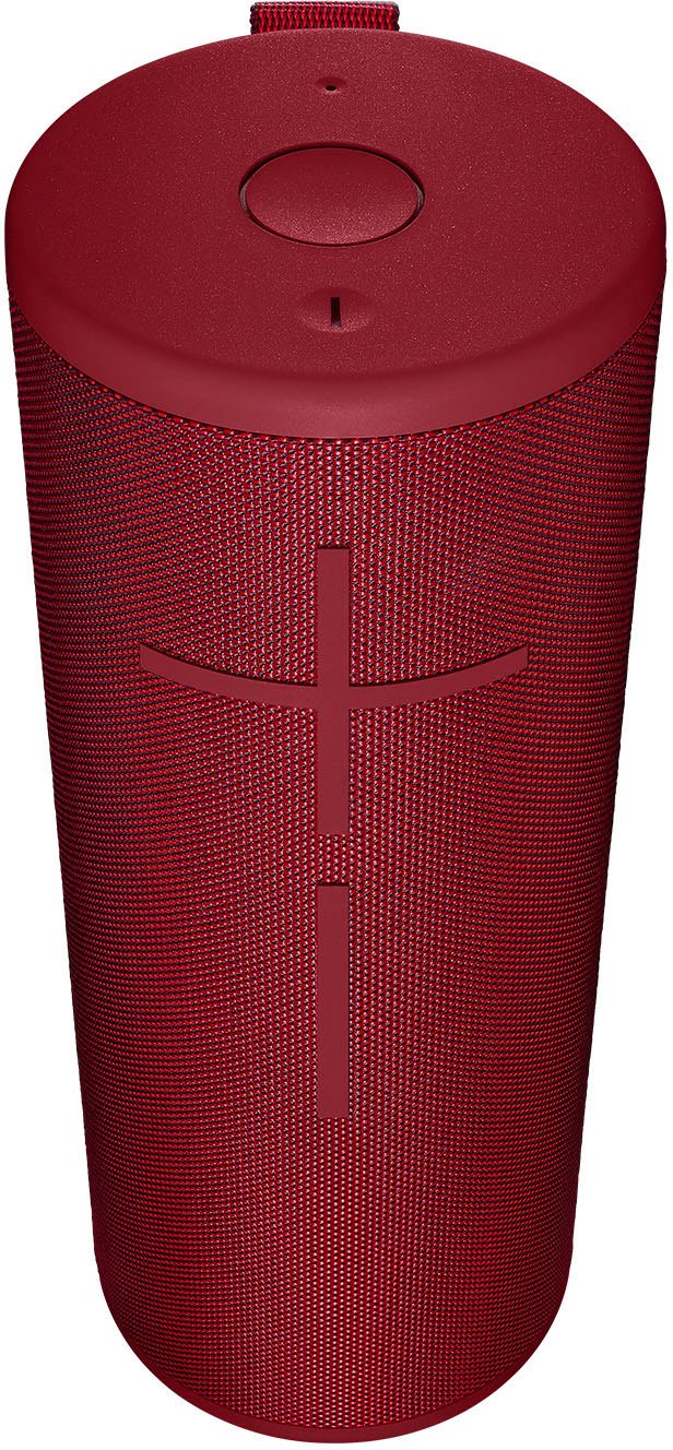 Ultimate Ears MegaBoom 3 Portable Wireless Speaker w/out POWER UP - Sunset Red (Certified Refurbished)