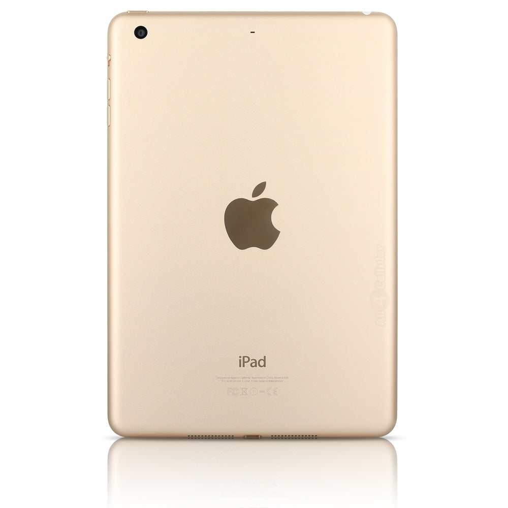 Apple iPad Mini 3rd Generation, 16GB, WIFI + Unlocked All Carriers - Gold (Certified Refurbished)
