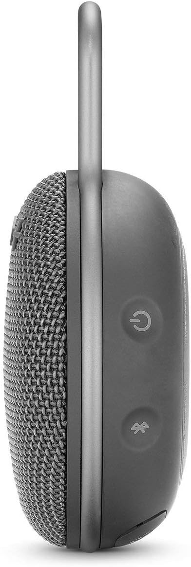 JBL Clip 3 Waterproof Wireless Portable Bluetooth Speaker - Gray (Certified Refurbished)