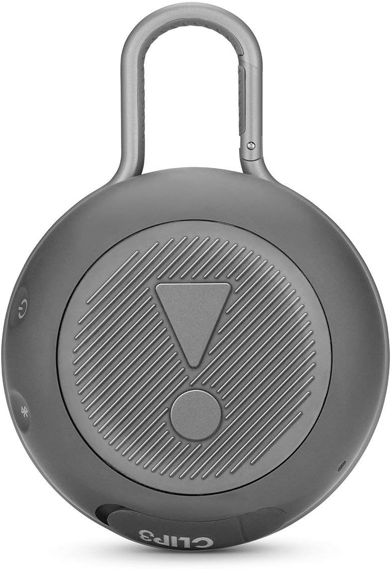 JBL Clip 3 Waterproof Wireless Portable Bluetooth Speaker - Gray (Certified Refurbished)