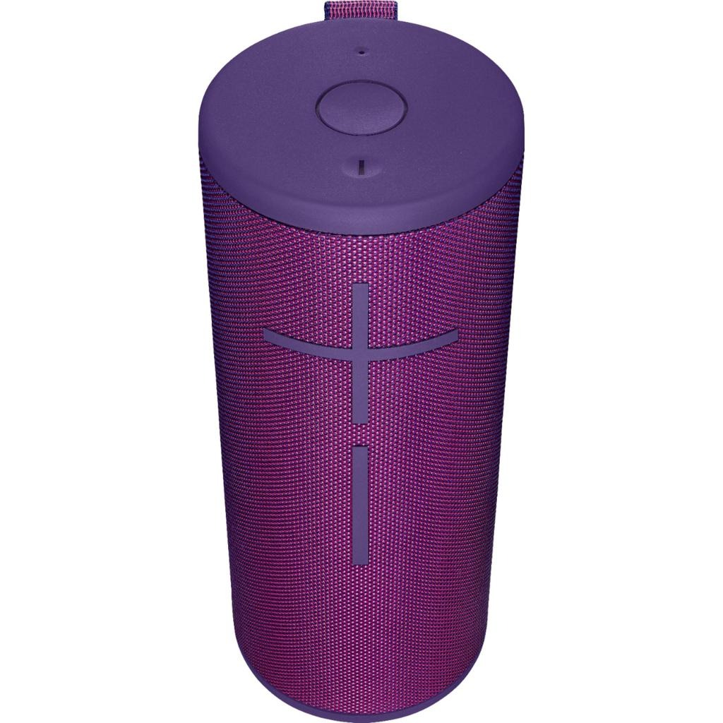 Ultimate Ears Boom 3 Portable Wireless Speaker W/O POWER UP - Ultra Violet (Renewed)