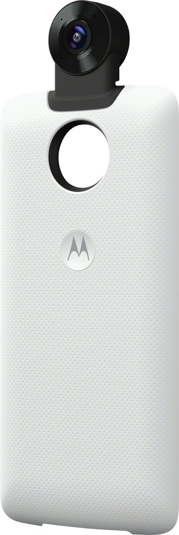Motorola Moto Mods 360 Camera with 4K Video for Moto Z Phones - White (Certified Refurbished)