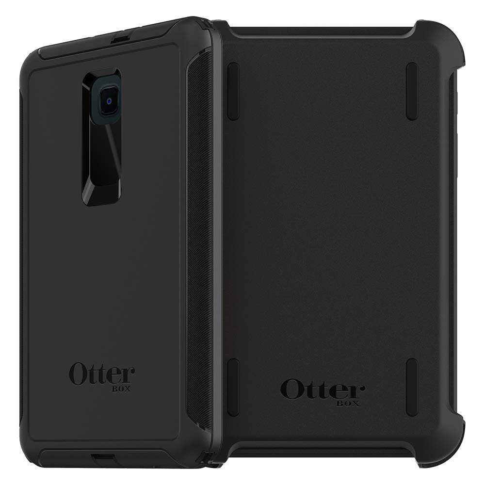OtterBox DEFENDER SERIES Case & Stand for Samsung Galaxy Tab A 8.0 2018 - Black (New)