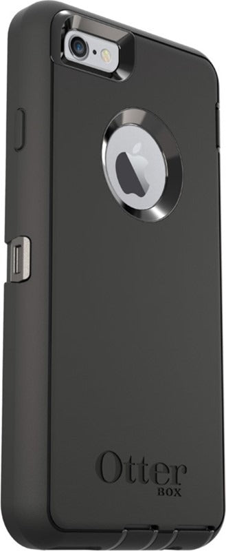 OtterBox DEFENDER SERIES Case & Holster for Apple iPhone 6 Plus/6S Plus - Black (Certified Refurbished)