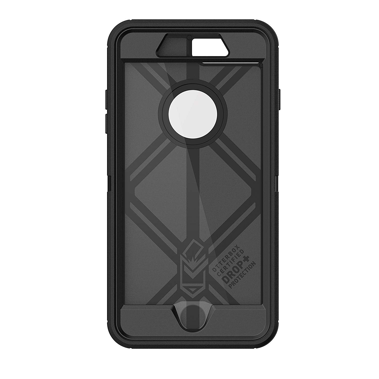 OtterBox DEFENDER SERIES Case & Holster for Apple iPhone 7 Plus/8 Plus - Black (Certified Refurbished)