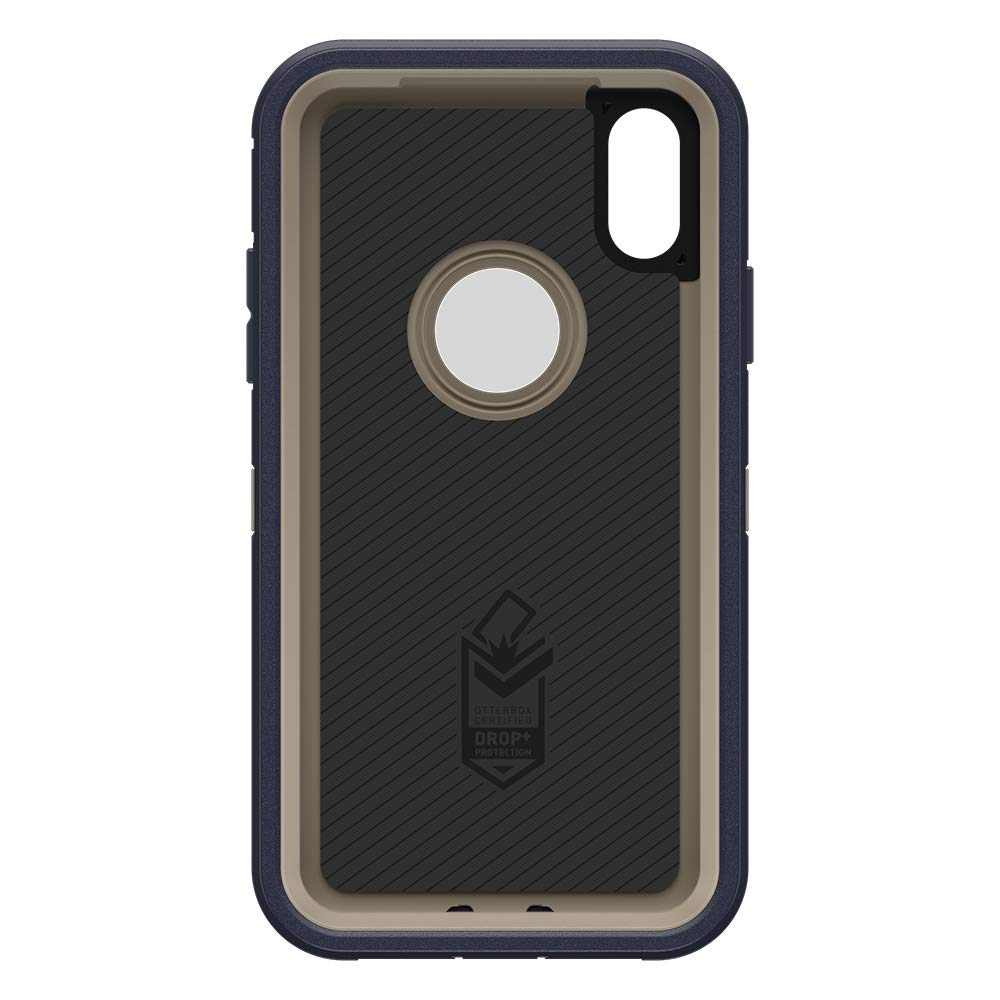 OtterBox DEFENDER SERIES Case & Holster for Apple iPhone XR - Dark Lake (Certified Refurbished)