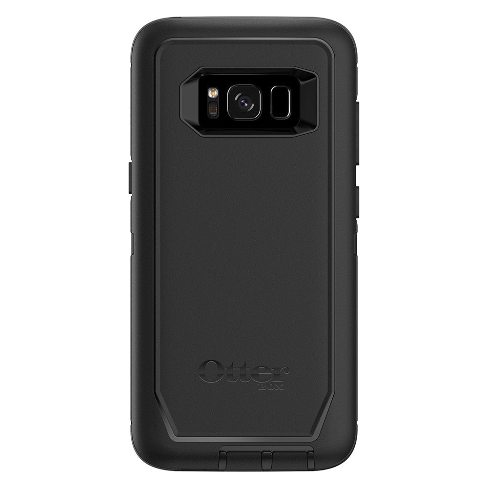 OtterBox DEFENDER SERIES Case for Samsung Galaxy S8 - Black (Certified Refurbished)