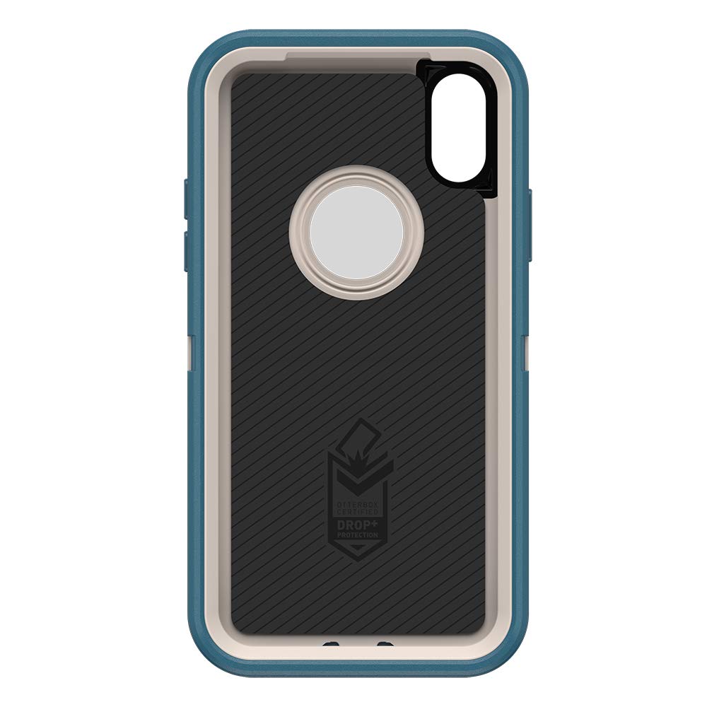OtterBox DEFENDER SERIES Case & Holster for Apple iPhone X - Big Sur (Certified Refurbished)