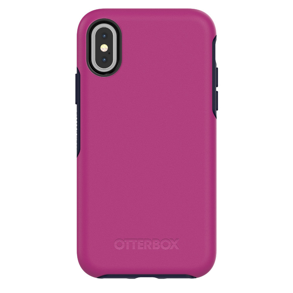 OtterBox SYMMETRY SERIES case for Apple iPhone X/XS - Mix Berry Jam (77-57083) (Certified Refurbished)