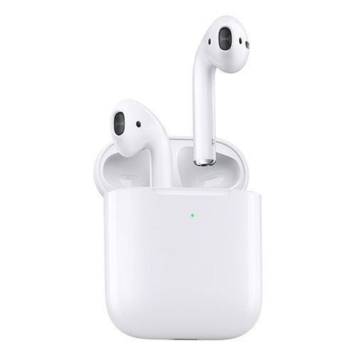 Apple AirPods 2nd Generation with Wireless Charging Case & MFI Cable - White (Certified Refurbished)