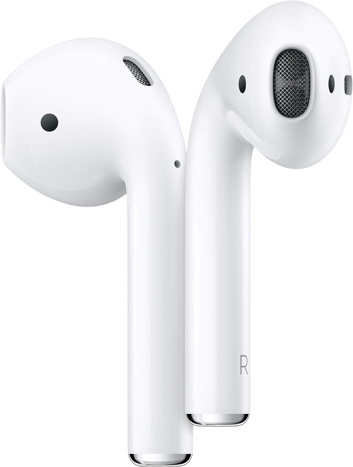 Apple AirPods 2nd Generation with Wireless Charging Case & MFI Cable - White (Certified Refurbished)