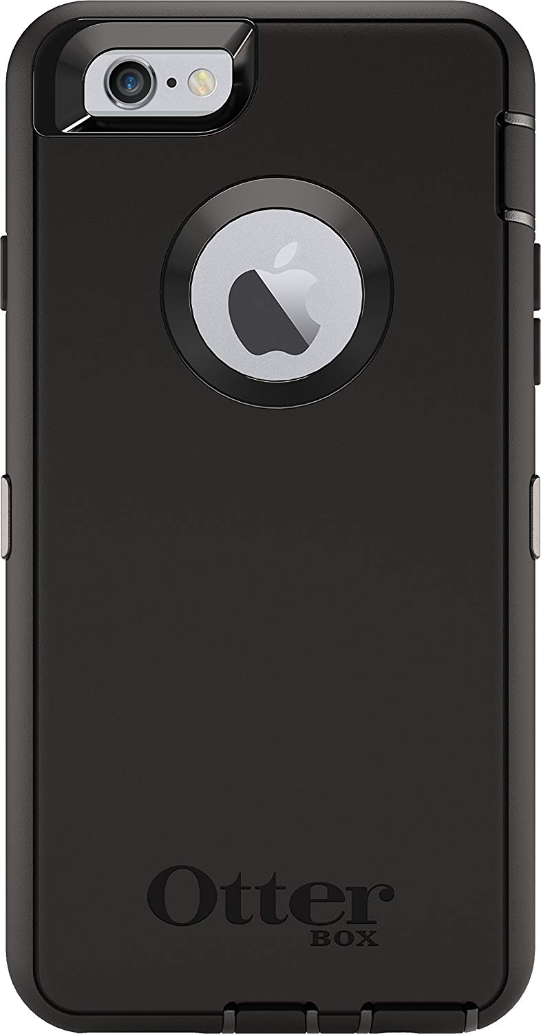 OtterBox DEFENDER SERIES Case & Holster Apple iPhone 6/6S - Black (Certified Refurbished)
