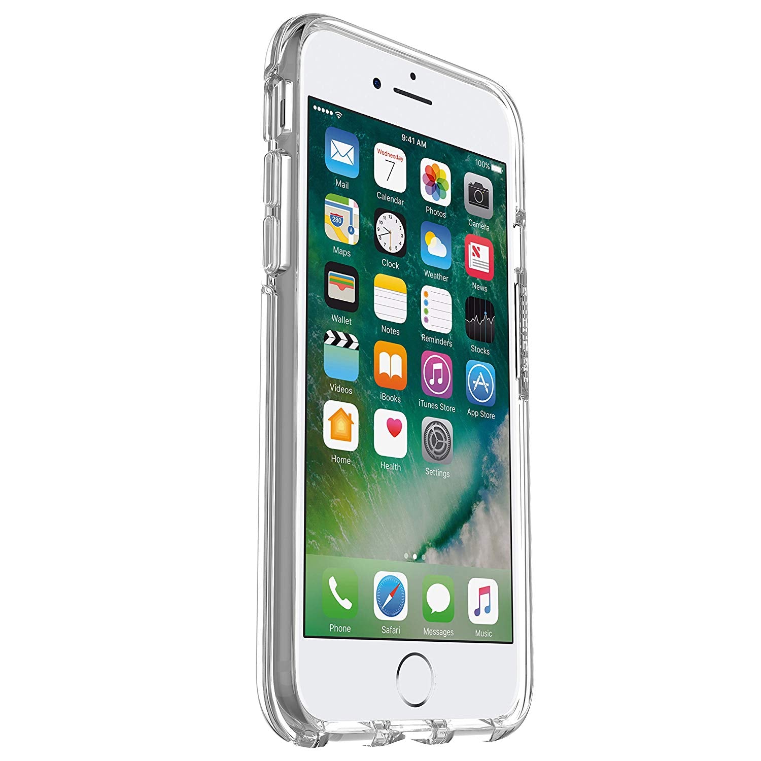 OtterBox SYMMETRY SERIES Case for iPhone SE 2nd Gen/ iPhone 7 / iPhone 8 - Clear (Certified Refurbished)