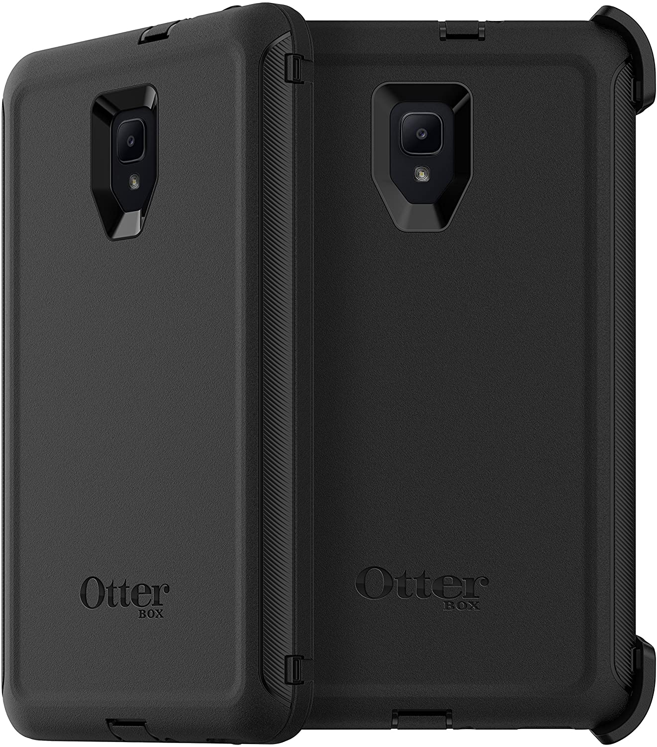OtterBox DEFENDER SERIES Case & Stand for Samsung Galaxy Tab A 8.0 - Black (Certified Refurbished)
