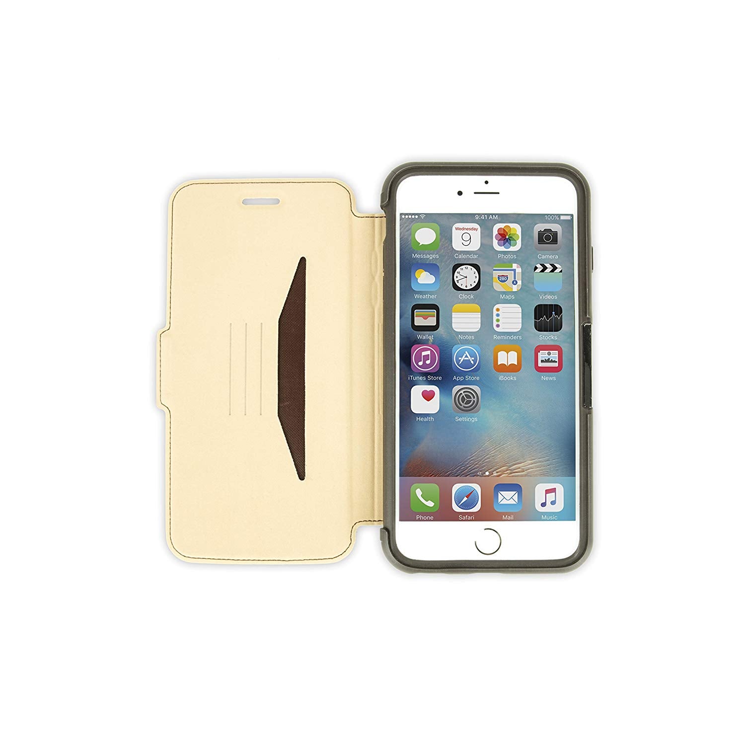 OtterBox STRADA SERIES case for Apple iPhone 6 Plus/6S Plus - Saddle (77-52623) (New)
