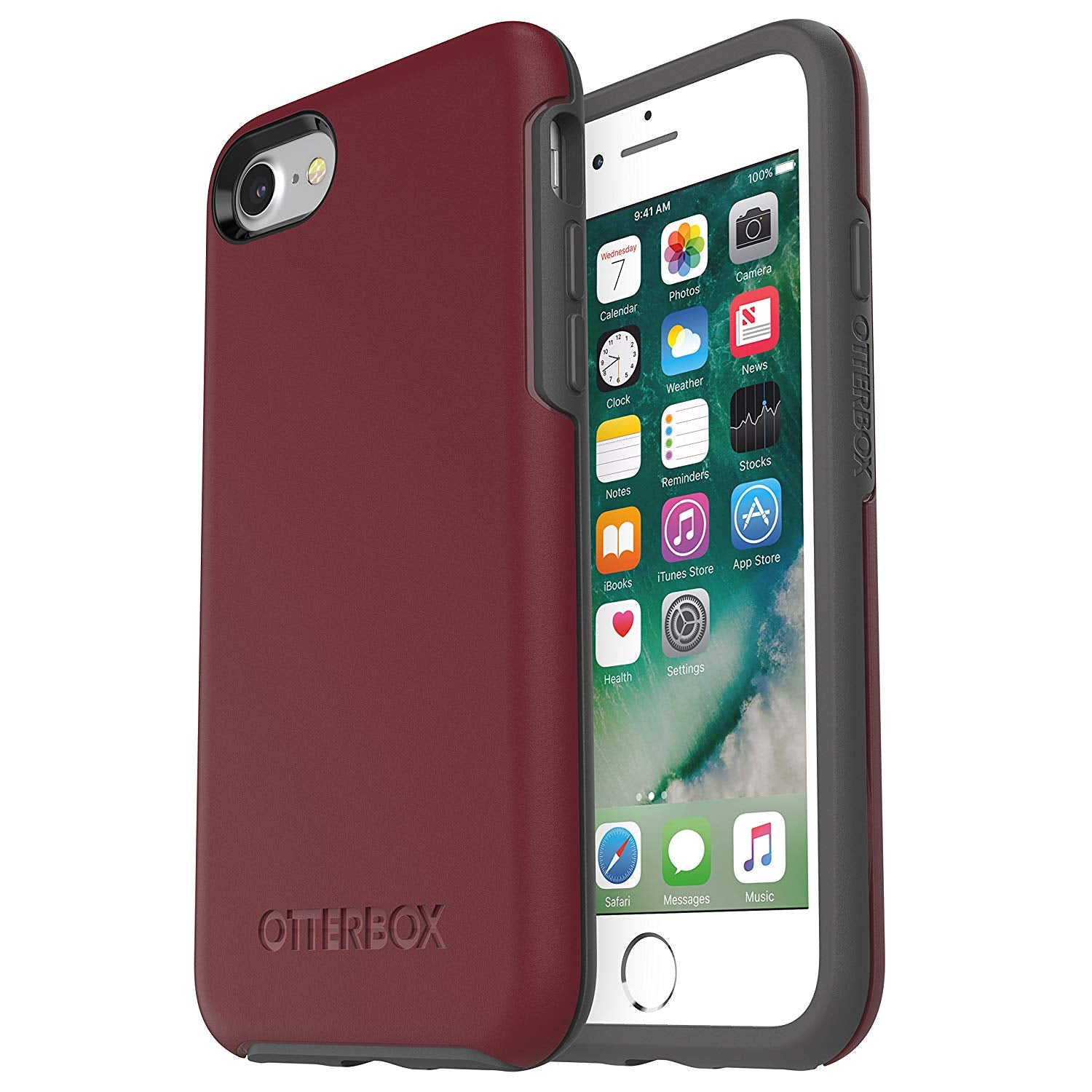 OtterBox SYMMETRY SERIES Case for Apple iPhone 7 / Apple iPhone 8 - Fine Port (Certified Refurbished)