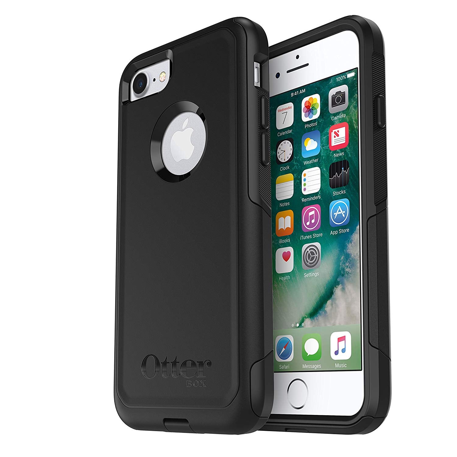 OtterBox COMMUTER SERIES Case for Apple iPhone 7/8 - Black (Certified Refurbished)