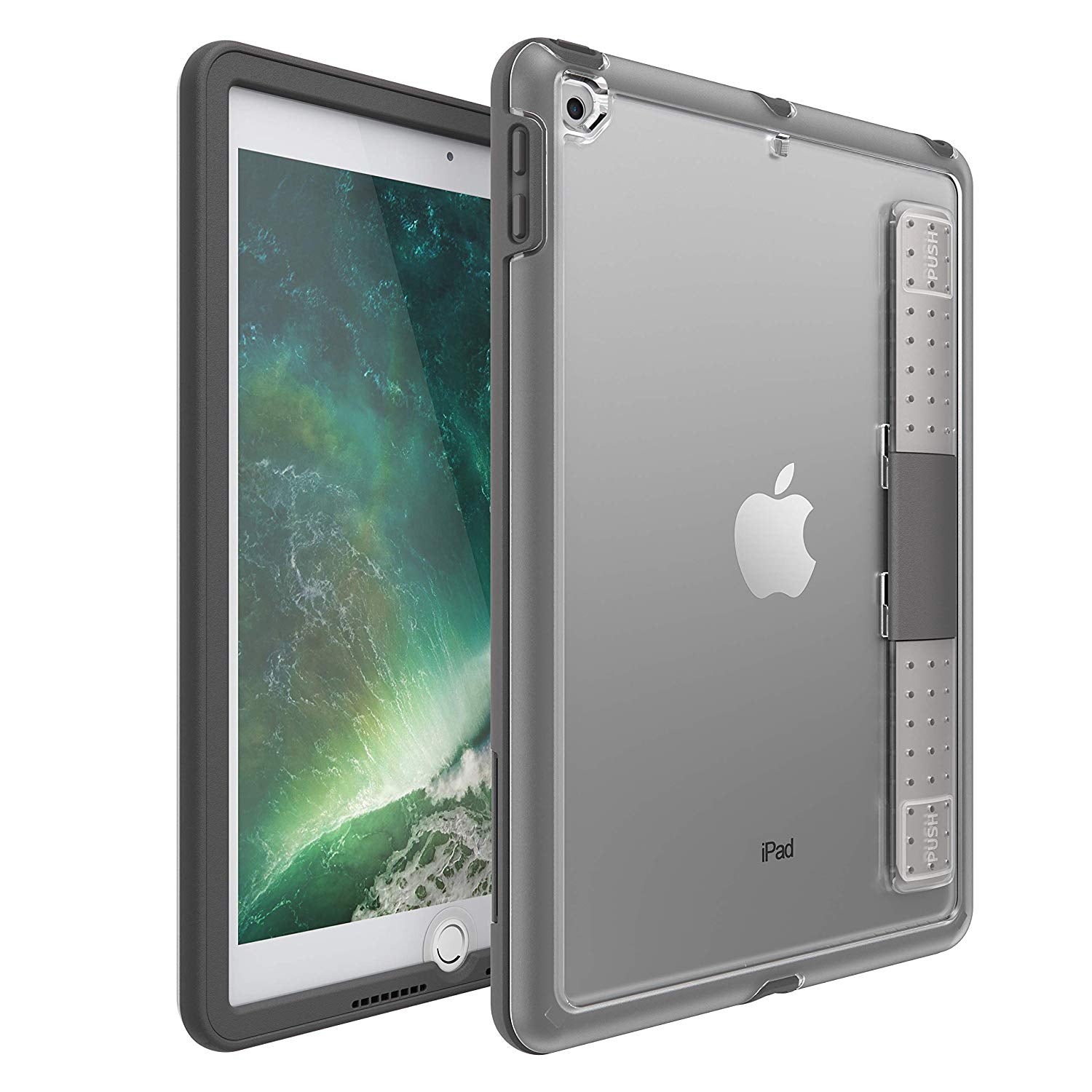 OtterBox UNLIMITED SERIES Case for iPad 5th & 6th Gen w/ Screen Protector - Gray (Certified Refurbished)