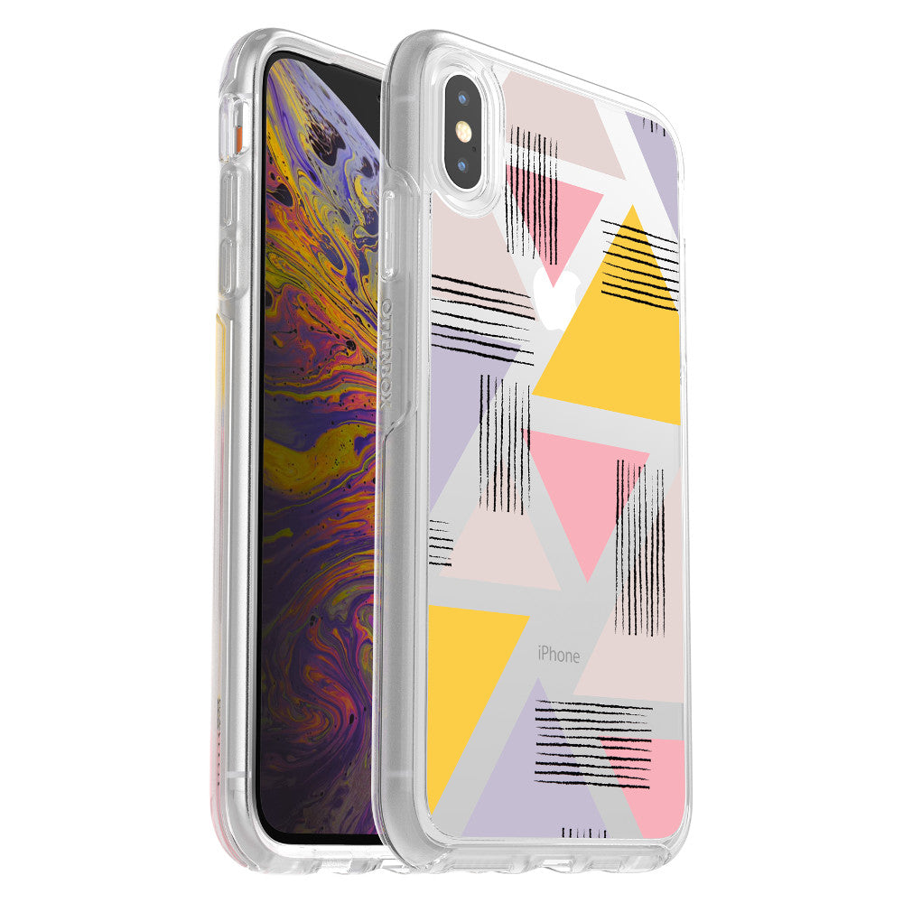 OtterBox SYMMETRY SERIES case for Apple iPhone XS Max - Love Triangle (77-60088) (Certified Refurbished)