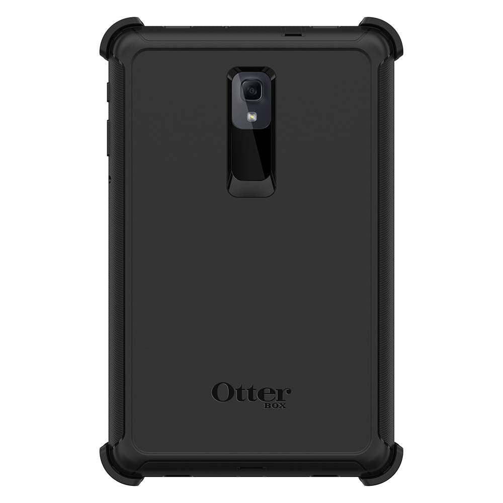 OtterBox DEFENDER SERIES Case & Stand for Samsung Galaxy Tab A 10.5 - Black (Certified Refurbished)