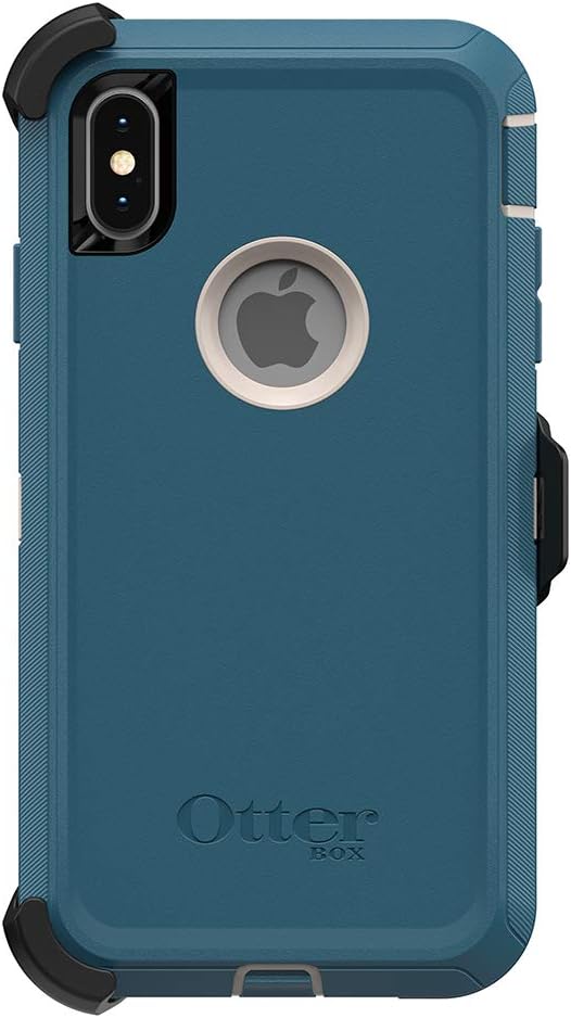 OtterBox DEFENDER SERIES Case & Holster for Apple iPhone XS Max - Big Sur (Certified Refurbished)