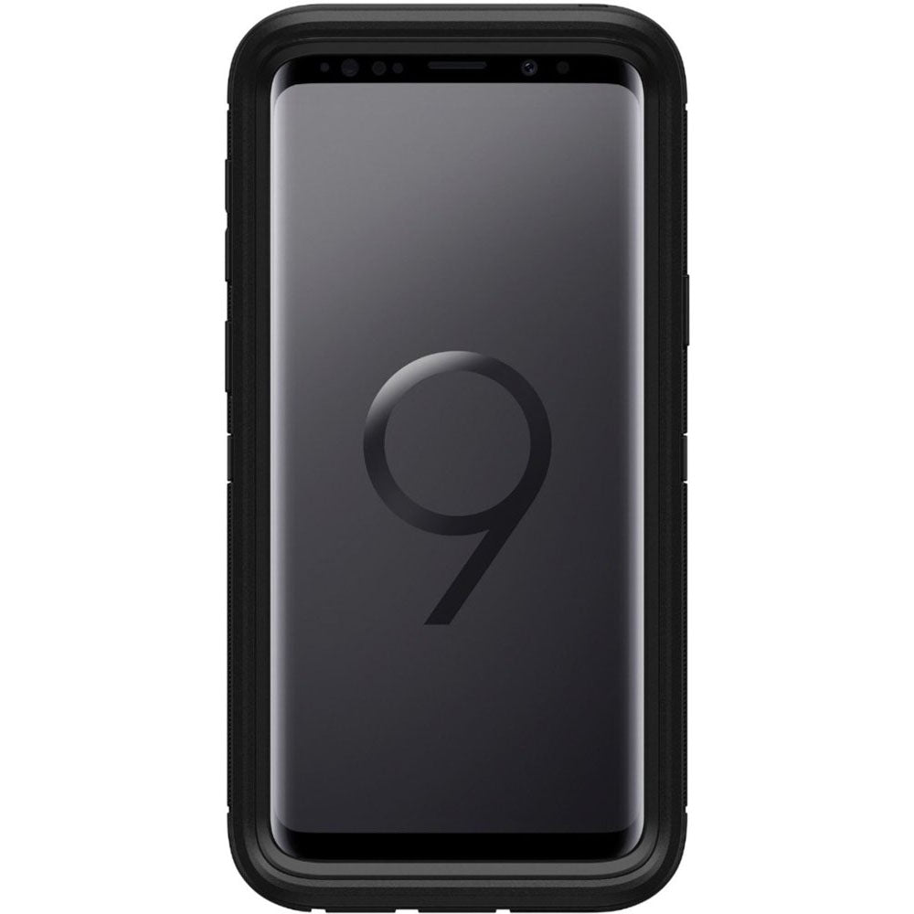 OtterBox DEFENDER SERIES Case & Holster for Galaxy S9 - Black (Certified Refurbished)
