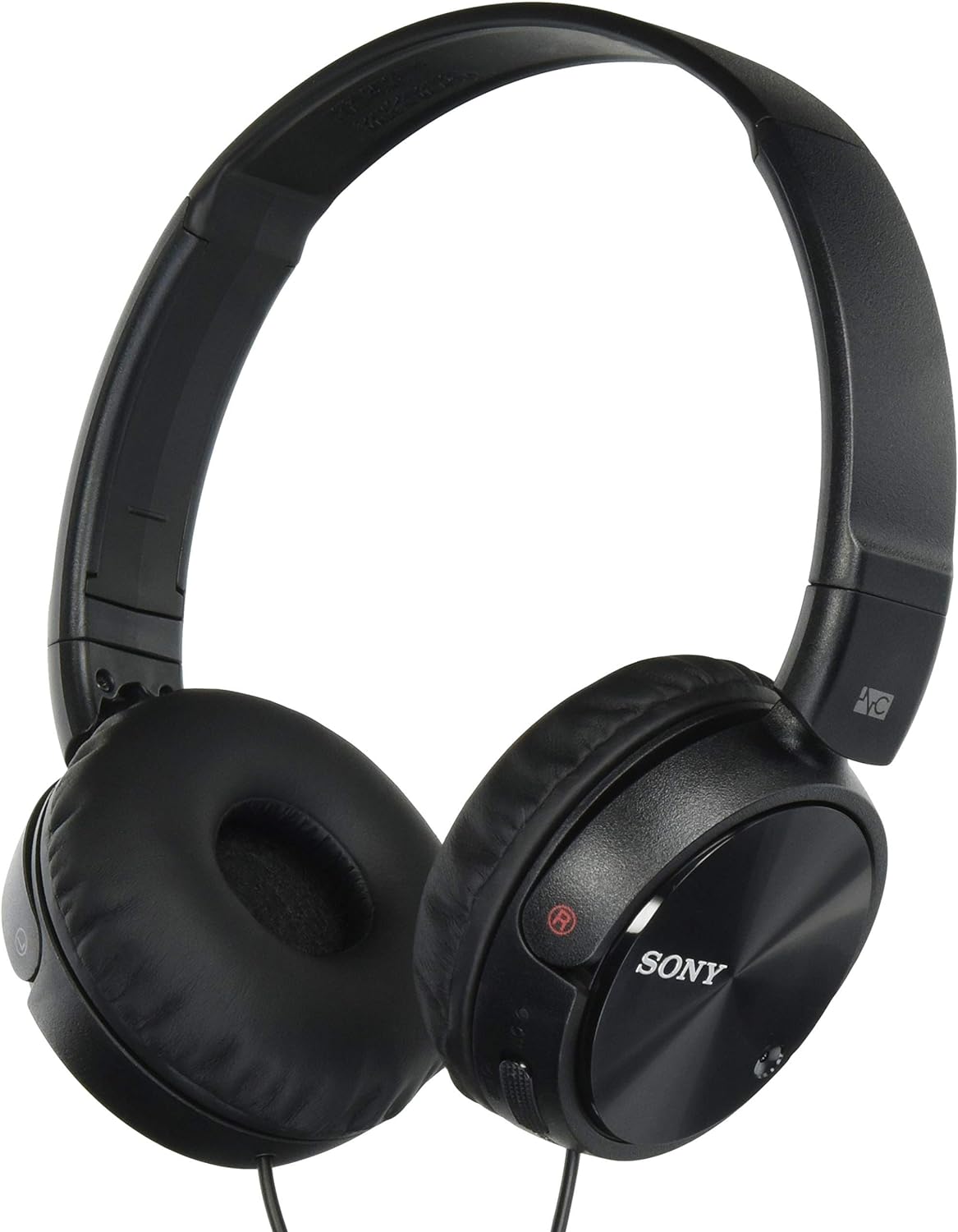 Sony MDRZX110NC Noise-Canceling Wired On-Ear Headphones - Black (Renewed)