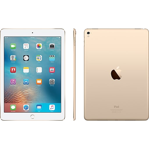 Apple iPad 5th Generation, 128GB, Wifi Only - Gold (Renewed)