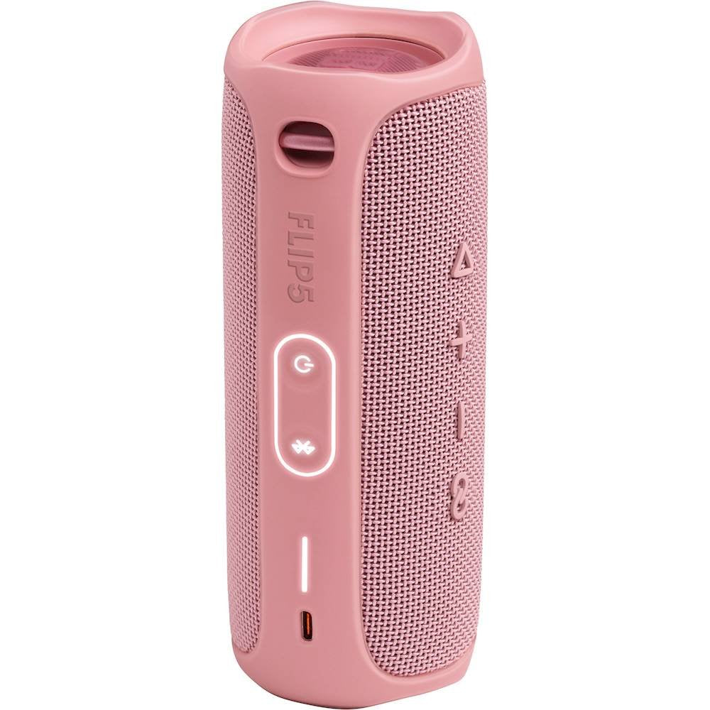 JBL Flip 5 Wireless Waterproof Portable Bluetooth Speaker - TT - Pink (Certified Refurbished)