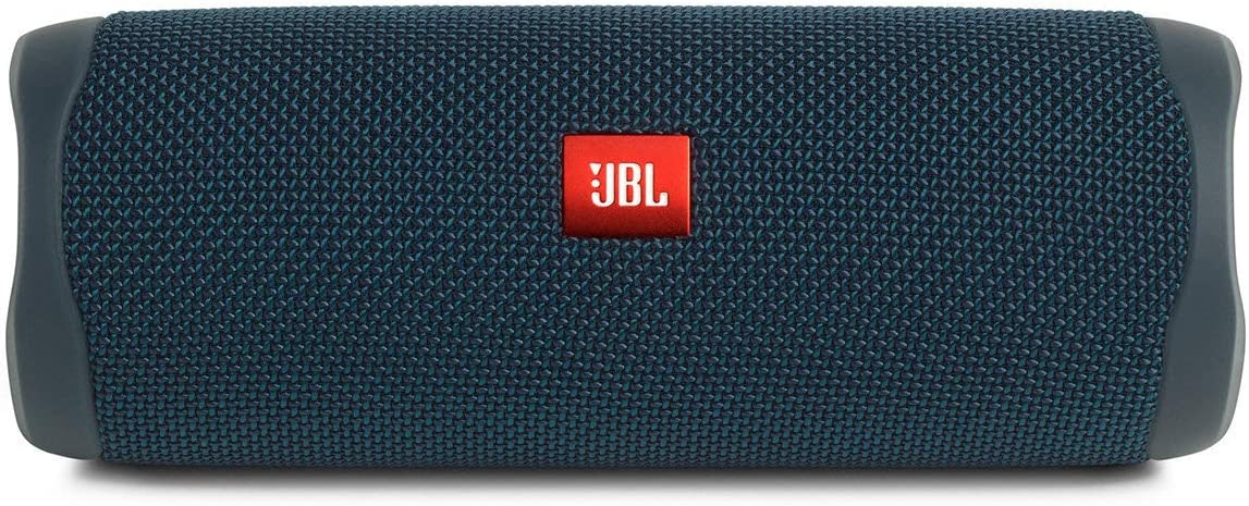 JBL Flip 5 Waterproof Wireless Portable Bluetooth Speaker - GG - Ocean Blue (Renewed)