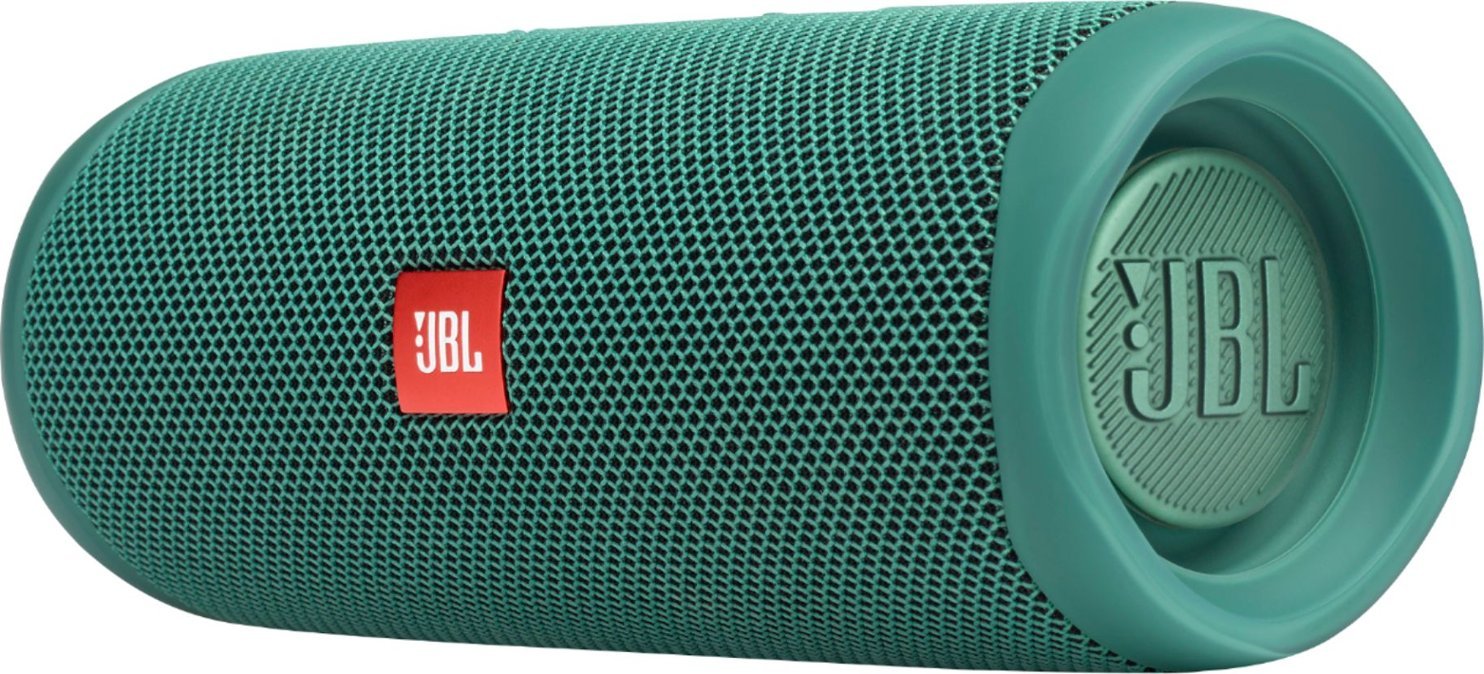 JBL Flip 5 Waterproof Wireless Portable Speaker - Forest Green (Renewed)
