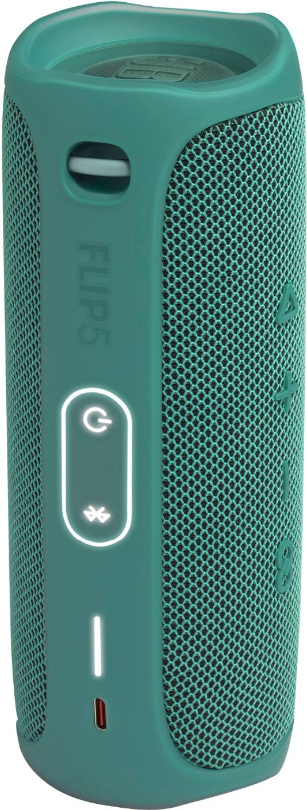 JBL Flip 5 Waterproof Wireless Portable Speaker - Forest Green (Renewed)