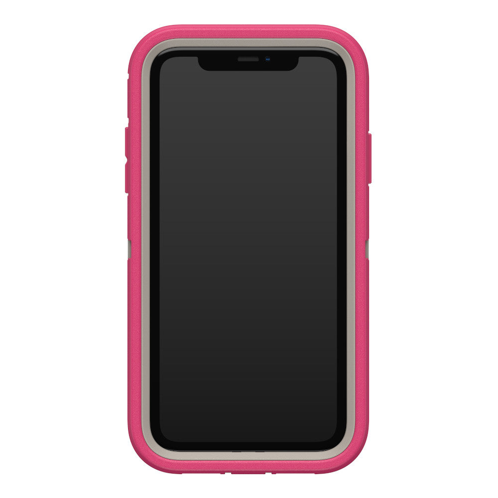 OtterBox DEFENDER SERIES Case & Holster for Apple iPhone 11 - Lovebug Pink (Certified Refurbished)