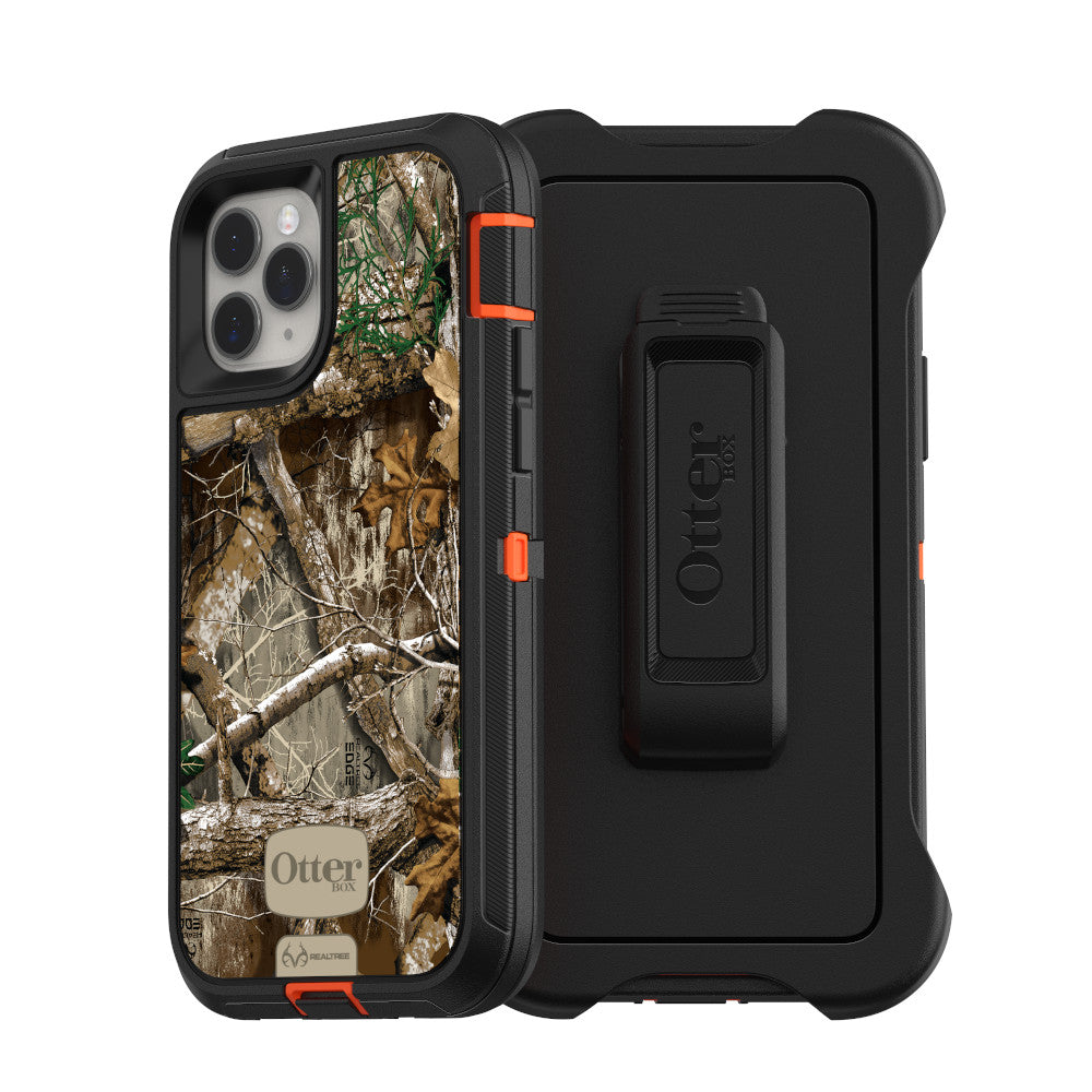 OtterBox DEFENDER SERIES Case and Holster for Apple iPhone 11 Pro - Realtree Edge (Certified Refurbished)