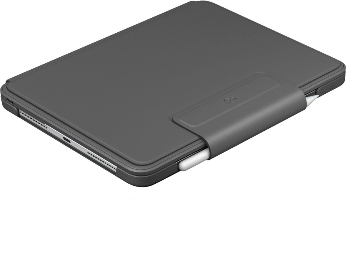 Logitech Slim Folio PRO Keyboard Case For iPad Pro 11-inch - Black (Renewed)