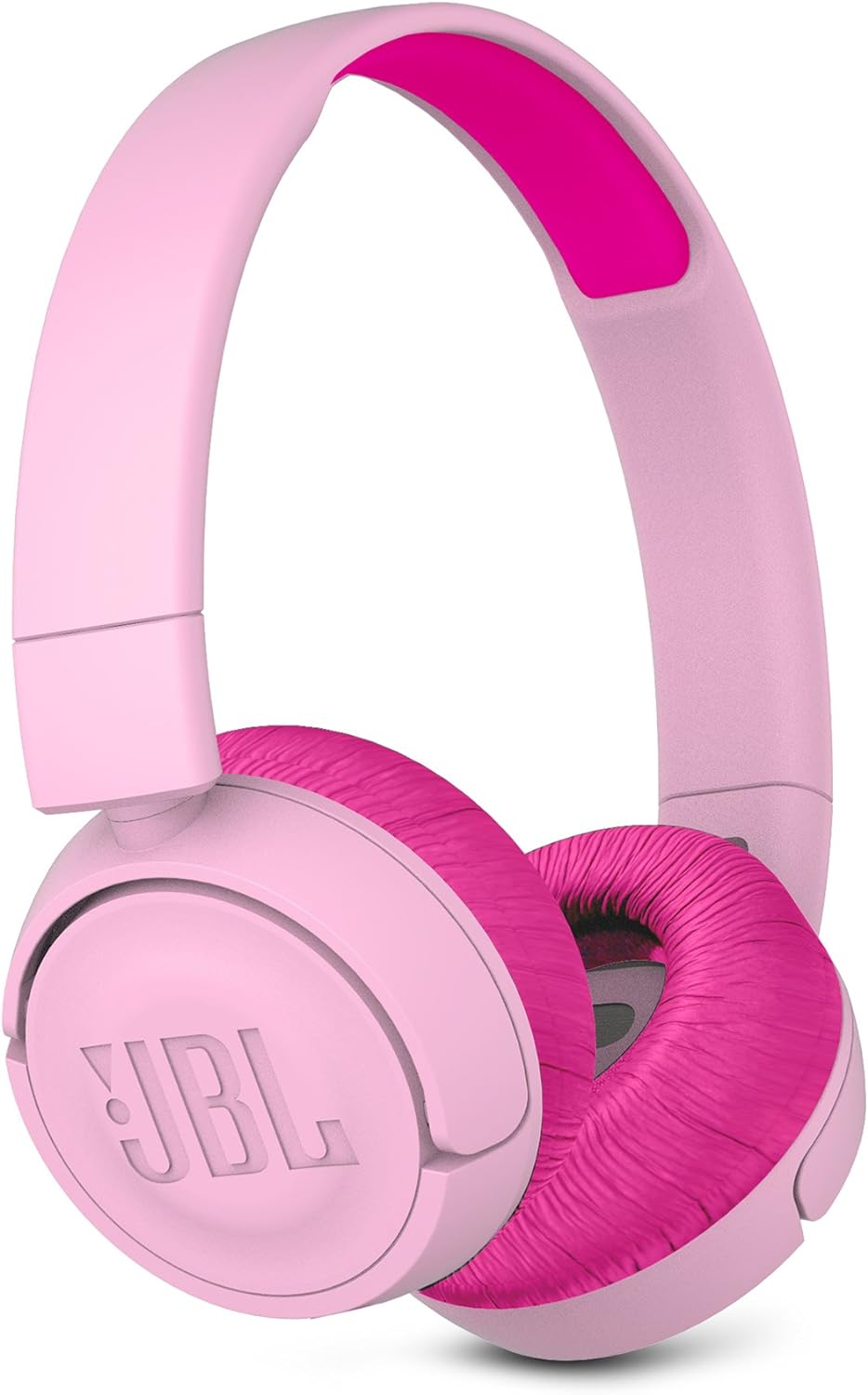 JBL JR 300BT Kids On-Ear Wireless Headphones with Safe Sound Technology - Pink (Certified Refurbished)