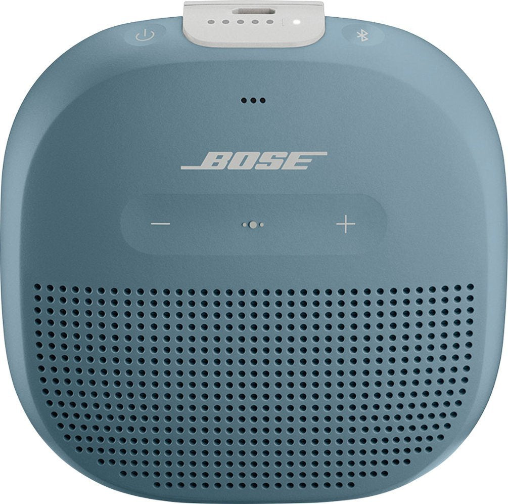 Bose SoundLink Micro Bluetooth Waterproof Speaker with Microphone - Stone Blue (Refurbished)