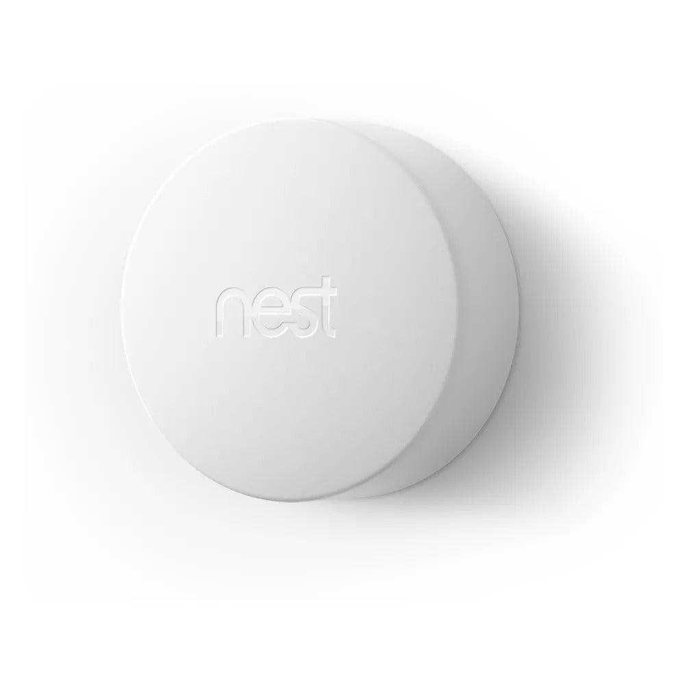 Google Nest Temperature Sensor, Works with Nest Learning Thermostat - White (Certified Refurbished)