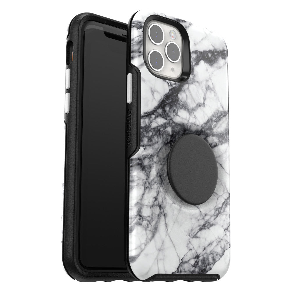 OtterBox + POP Case for Apple iPhone 11 Pro Max - White Marble (Certified Refurbished)